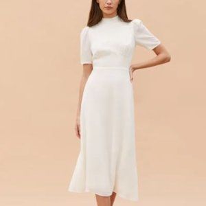 Reformation White Bridal Dress Never Wore